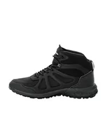 Buty trekkingowe męskie - Jack Wolfskin Męskie buty trekkingowe Woodland 2 Texapore MID M, czarne, 40 EU, czarny, 40 EU - miniaturka - grafika 1