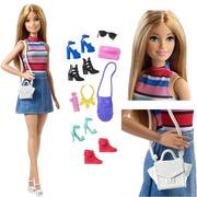 Lalki dla dziewczynek - Mattel BARBIE Lalka z akcesoriami FVJ42 - miniaturka - grafika 1