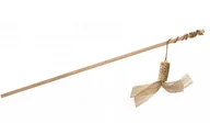 Zabawki dla kotów - ECOMFY Zabawka Wędka Gaia z korkiem i wstążką 50 cm - miniaturka - grafika 1