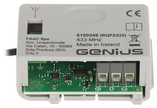 MODUŁ RADIOWY DO BRAM GENIUS-XF433 - Akcesoria do bram - miniaturka - grafika 2