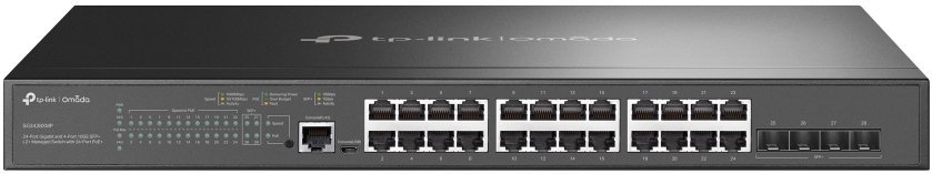 Switch TP-Link 24-port Gigabit POE+ L2+ SG3428XMP