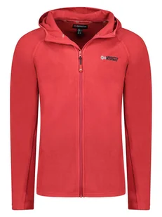 Geographical Norway Kurtka polarowa "Tugood" w kolorze czerwonym - Odzież trekkingowa męska - miniaturka - grafika 1