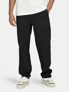 Only & Sons Spodnie materiałowe Sinus 22030239 Czarny Loose Fit - Spodnie męskie - miniaturka - grafika 1