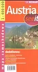 Książki podróżnicze - Mapa samochodowa Austria 1:400 000 - miniaturka - grafika 1