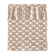 Apaszki i szaliki damskie - Szal Włóczkowe kokardki - miniaturka - grafika 1