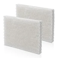 Akcesoria do oczyszczaczy i nawilżaczy powietrza - Pokin MD1-0034 filtry nawilżacza zamiennik knota kompatybilny z Vornado parowy nawilżacz model md1-0034 EV100 EV200 EVDC300 EVDC500 Evap2 i filtr Evap40 - (2 szt.) - miniaturka - grafika 1