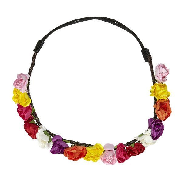 Opaska Z Kwiatkami Na Gumce