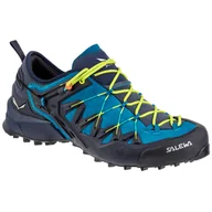 Buty trekkingowe męskie - Buty męskie Salewa MS Wildfire Edge Rozmiar butów (UE): 41 / Kolor: niebieski - miniaturka - grafika 1