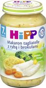 Dania dla dzieci - HiPP MAKARON Z RYBĄ MORSKĄ I BROKUŁAMI 220G - miniaturka - grafika 1