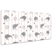 Podkładki na biurko - Ochronna mata na biurko Wzór ptaki kiwi 100x50 cm, Dywanomat - miniaturka - grafika 1