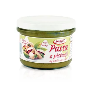 Agnex krzysztof wierzbicki Agnex Pasta z pistacji 150 g - Słodkie kremy i masła - miniaturka - grafika 1