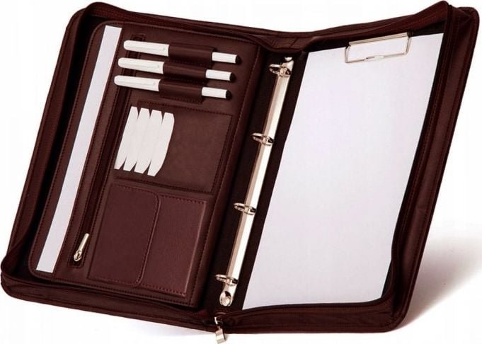 Solome AKTÓWKA TECZKA NA DOKUMENTY BIWUAR A4 SOLOME #7 BORDOWA