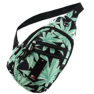 Nerki - Saszetka nerka przez ramię na przód torba plecak konopie REGULOWANY PASEK - miniaturka - grafika 1