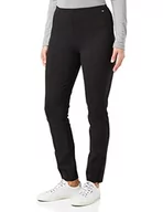 Legginsy - Tommy Hilfiger Legginsy damskie skinny Milano Slit, Czarny, 66 - miniaturka - grafika 1