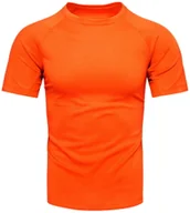 Koszulki męskie - Koszulka sportowa termoaktywna pomarańczowa Recea - miniaturka - grafika 1