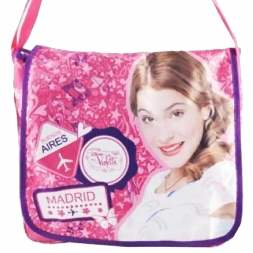 TORBA NA RAMIĘ VIOLETTA MUSIC LISTONOSZKA NA BASEN DO SZKOŁY DISNEY