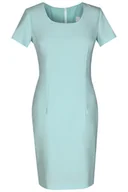 Sukienki - Sukienka FSU693 TURKUSOWY JASNY - Fokus - miniaturka - grafika 1