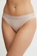 Majtki damskie - Tommy Hilfiger figi kolor beżowy UW0UW05509 - miniaturka - grafika 1