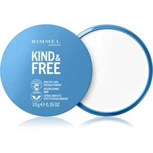 Rimmel London KIND&FREE wegański puder prasowany nr 20 Light 10.0 g - Pudry do twarzy - miniaturka - grafika 1