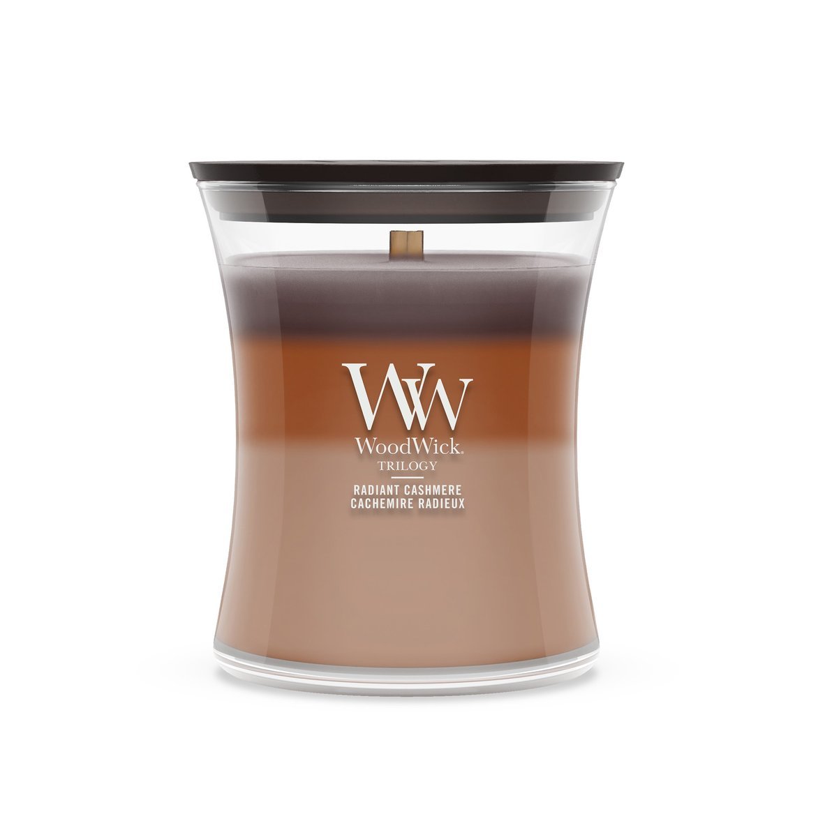 Świeca zapachowa średnia WoodWick Radiant Cashmere