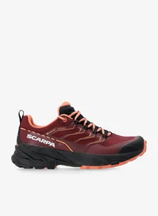 Buty turystyczne niskie damskie Scarpa Rush 2 GTX - burgundy/dusty orange - Buty sportowe damskie - miniaturka - grafika 1
