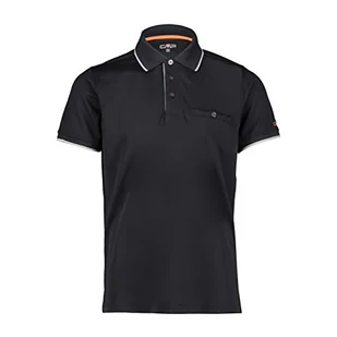 CMP Męska koszulka polo Quick-Drying z krótkim rękawem - Koszulki męskie - miniaturka - grafika 1