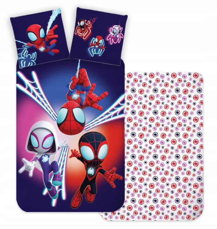 Pościel Spidey Spiderman 140x200 Dziecięca Marvel Spider-man 01