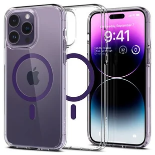 Spigen Etui ochronne Ultra Hybrid Mag MagSafe do iPhone 14 Pro Deep Purple - Etui i futerały do telefonów - miniaturka - grafika 1