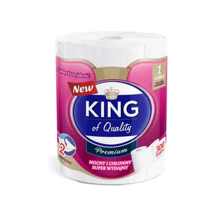 Ręcznik Papierowy Kuchenny King 300 Listków Jumbo - Ręczniki papierowe - miniaturka - grafika 2