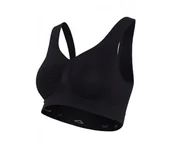 Biustonosze ciążowe - Carriwell, Biustonosz ciążowy/sportowy, Czarny, M, Box - miniaturka - grafika 1