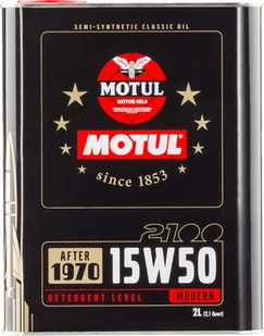 Motul Olej Motul 15W50 Classic Oil 2100 2L Pojazdy Zabytkowe 1970'- - Oleje silnikowe - miniaturka - grafika 1