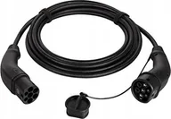 Ładowarki do samochodów elektrycznych - Kabel do ładowania samochodów LogiLink EVC0109 Type 2 7.4kW 5m - miniaturka - grafika 1