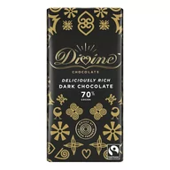 Czekolada - Divine Chocolate Gorzka Czekolada Ghana 70%, 90g - miniaturka - grafika 1