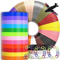 Długopisy 3D - Filament Pla Do Długopisu 3D Wkłady 200M 40 Kolorów Wkład 3D Pen Kolorowe - miniaturka - grafika 1