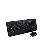Zestawy myszka + klawiatura - V7 CKU300FR - KEYBOARD AND MOUSE SET - FRENCH - BLACK - ZESTAW KLAWIATURA I MYSZ - CZARNY - miniaturka - grafika 1