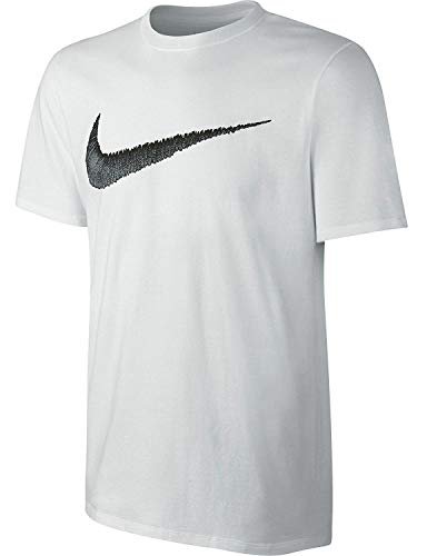 Nike M Nsw Tee Hangtag Swoosh Tee dla mężczyzny biały/czarny M