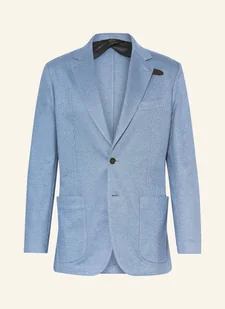 Brioni Marynarka Regular Fit Z Dodatkiem Jedwabiu blau - Moda i Uroda OUTLET - miniaturka - grafika 1