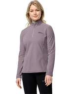 Bluzy damskie - Jack Wolfskin Bluza polarowa "Taununs" w kolorze fioletowym - miniaturka - grafika 1