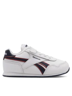Reebok Sneakersy ROYAL CL JOG HP8665 Biały - Buty dla chłopców - miniaturka - grafika 1