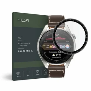 Hofi Szkło hybrydowe HOFI Hybrid Glass do HUAWEI Watch 3 Pro 48mm Czarny - Akcesoria do smartwatchy - miniaturka - grafika 1