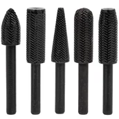 Frezy - Frezy trzpieniowe do drewna i metalu 5el FALON_TECH - miniaturka - grafika 1