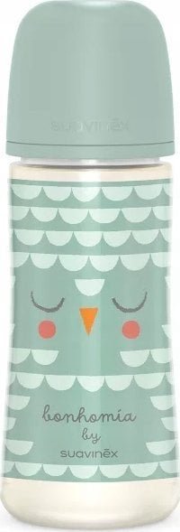 307838-BUTELKA 360ML/SMOCZEK FIZJOLOGICZNY SX PRO DUŻY PRZEPŁYW/SOWA MIĘTOWA/BONHOMIA