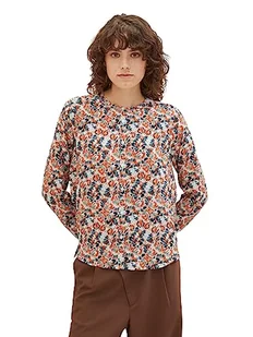 TOM TAILOR Bluzka damska, 32369 - Small Grey Tie Dye Floral, 40 - Bluzki damskie - miniaturka - grafika 1