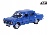 Samochody i pojazdy dla dzieci - Model 1:34, PRL FIAT 125p, granatowy (A884F125G) - miniaturka - grafika 1