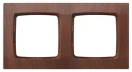 Klawisze i ramki - Ospel Karo wenge ramka R-2S/57 R-2S/57 - miniaturka - grafika 1