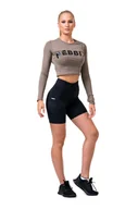 Spodenki rowerowe - Damskie spodenki rowerowe Nebbia Fit & Smart black XS - miniaturka - grafika 1