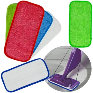 Zamiennik wkłady do mopa płaskiego mikrofibra zapas 4 szt Swiffer Wetjet - Miotły, szufle, mopy - miniaturka - grafika 1