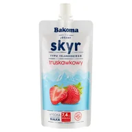 Soki i napoje niegazowane - Bakoma Skyr Truskawkowy 120 G - miniaturka - grafika 1