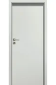 Drzwi wewnętrzne - Pol-Skone Dzwi Wewnętrzne Pełne Opto W00 Laminowane Szary - miniaturka - grafika 1