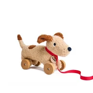 Maskotki i pluszaki - Piesek na kółkach do ciągnięcia - Dudley, ThreadBear Design - miniaturka - grafika 1